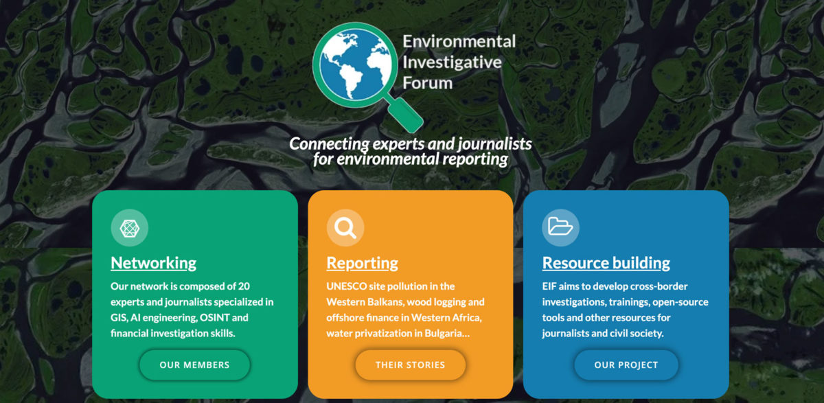 Environmental Investigative Forum