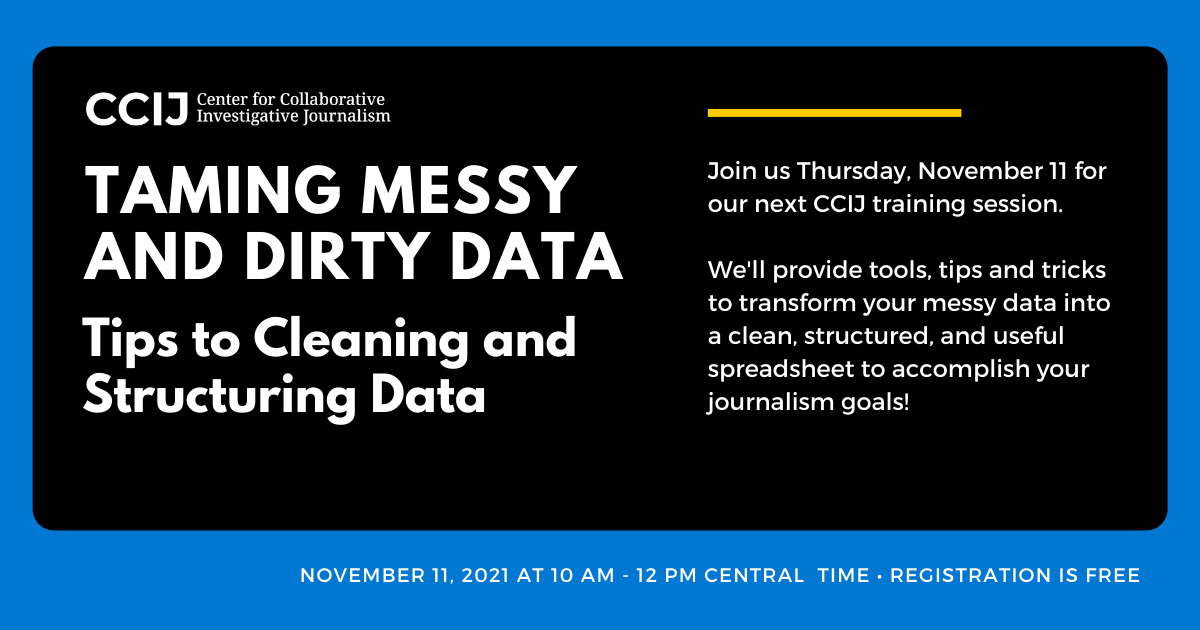 Taming Messy and Dirty Data: Tips to Cleaning and Structuring Data
