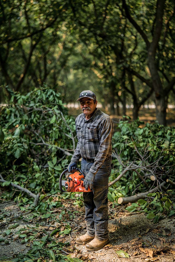 Jose Acosta, a worker for Steve Walker Farms