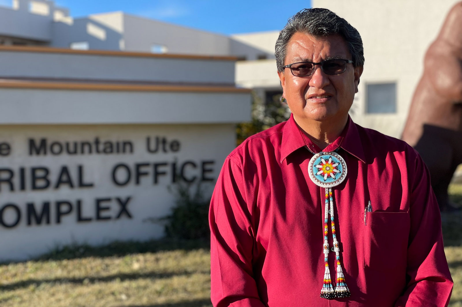 Chairman Manuel Heart of the Ute Mountain Ute Indian Tribe
