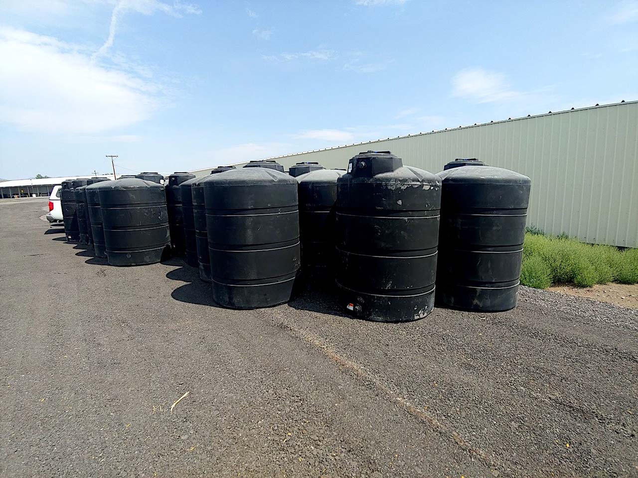 Water tanks for Klamath County residents who lost access to their wells this year